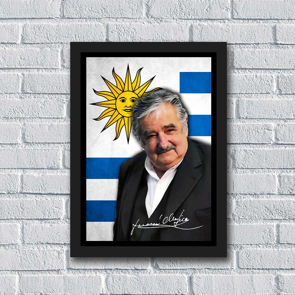 Quadro José Pepe Mujica Uruguai