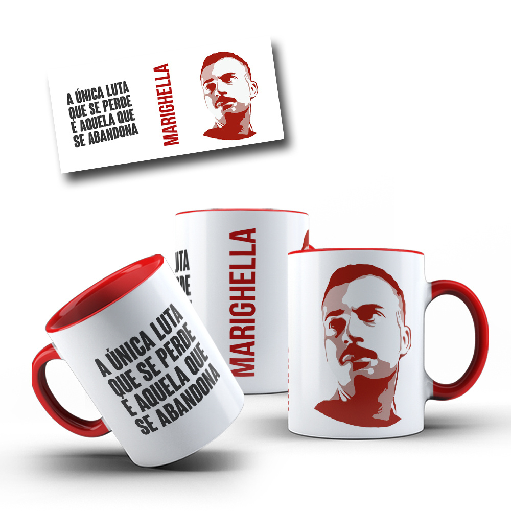 Caneca Carlos Marighella Modelo 2