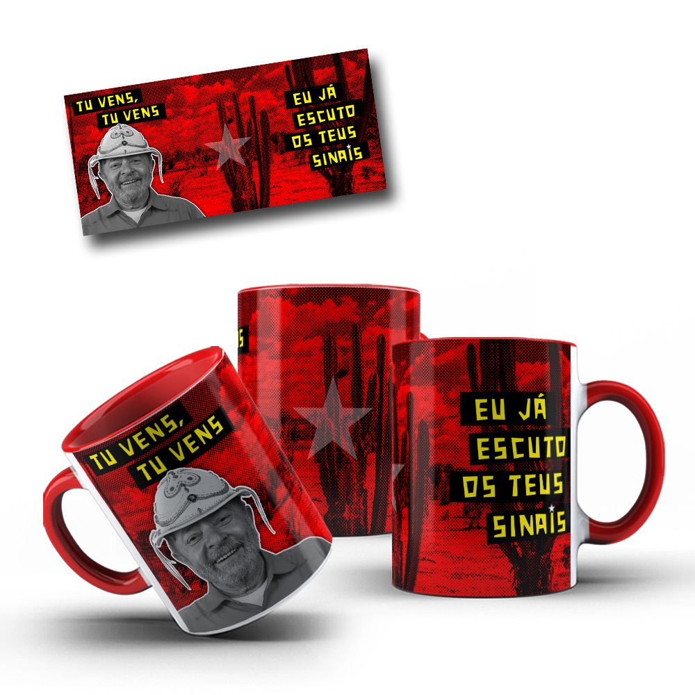 Caneca Lula: Tu vens, Tu vens