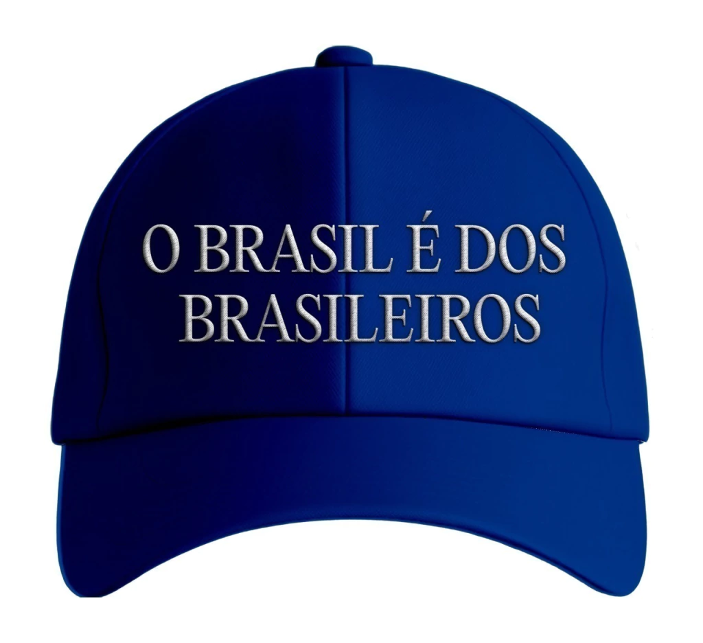 Boné “O Brasil é dos Brasileiros”: Orgulho e Identidade