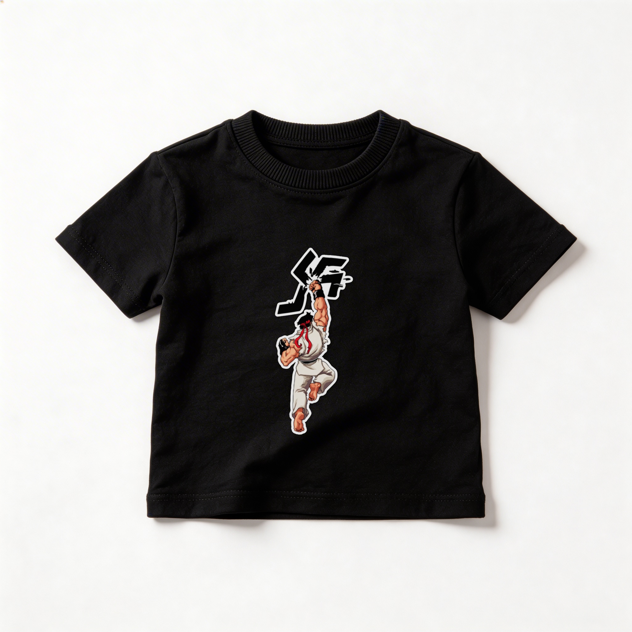 Camiseta Infantil Shoryuken no fascismo