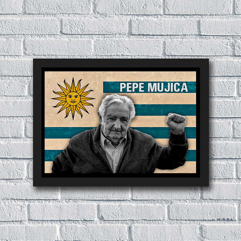 Quadro José Pepe Mujica Uruguai