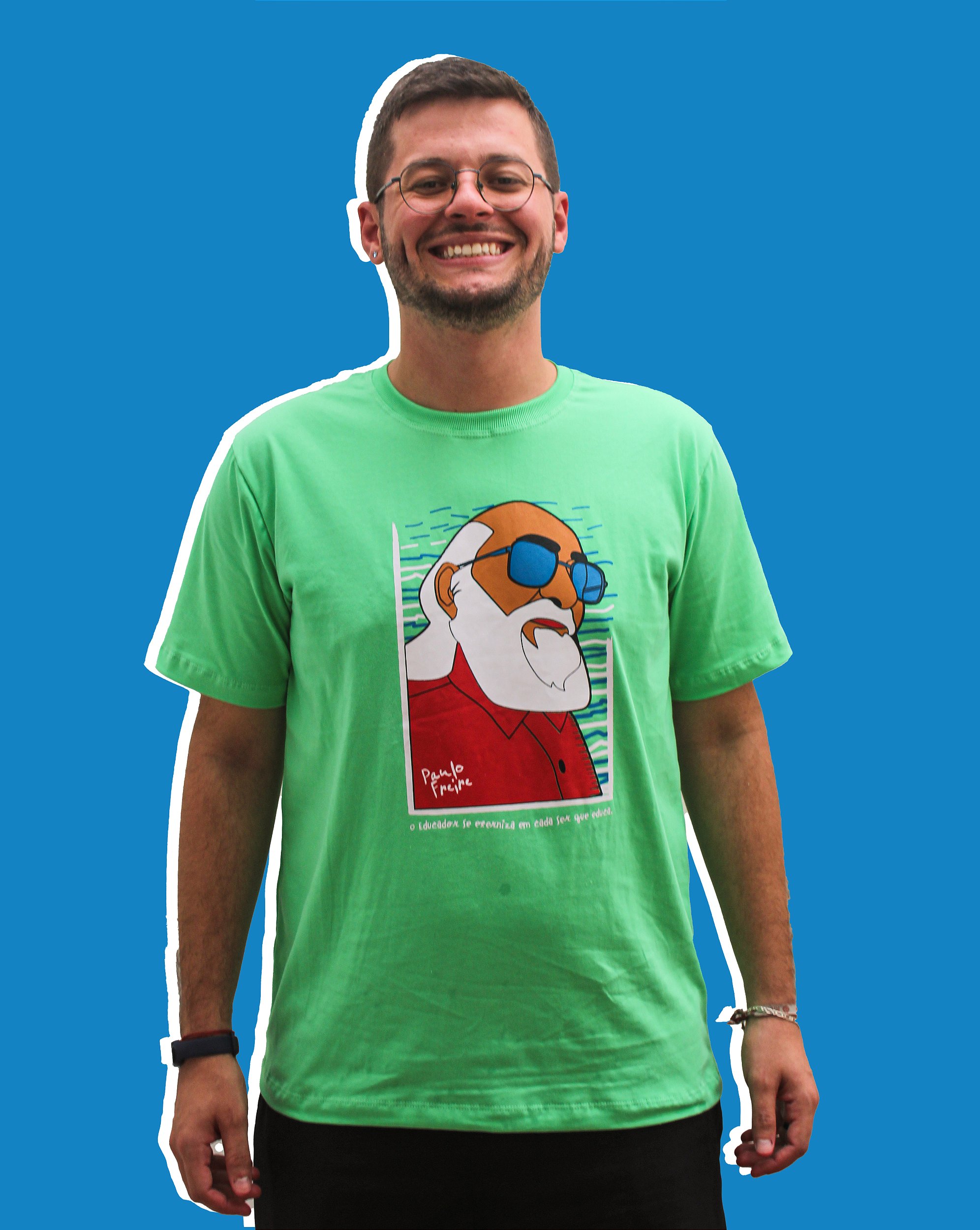 Camiseta Paulo Freire