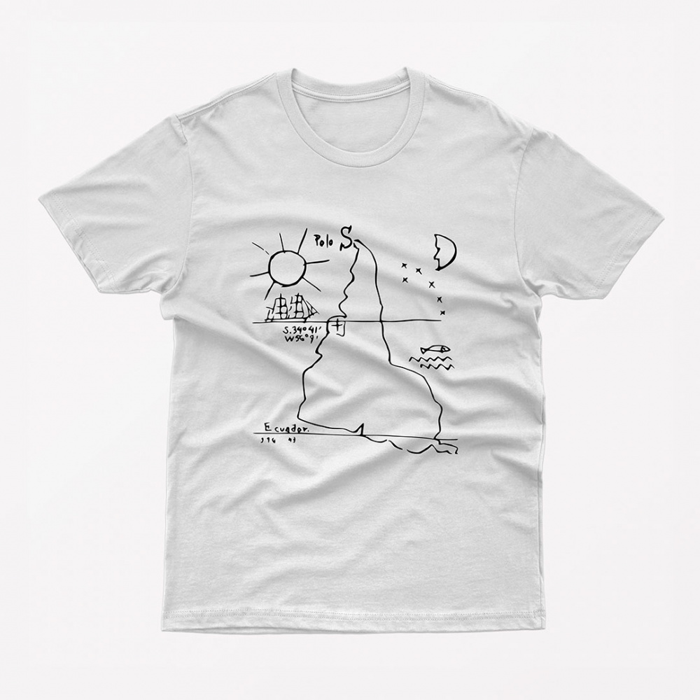 Camiseta América Invertida: Nosso Norte é o Sul