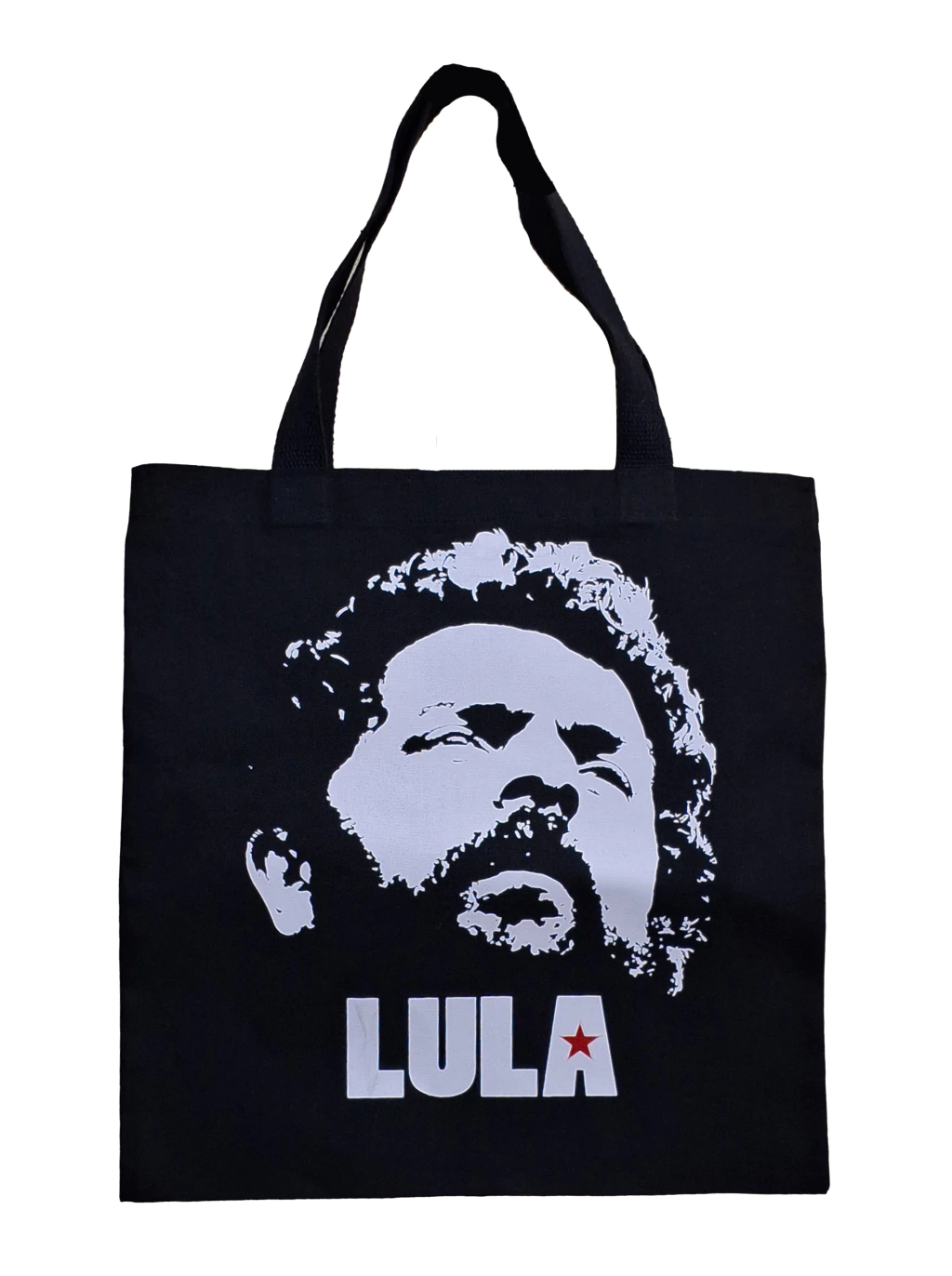 Ecobag Preta “Lula”: Força e Resistência