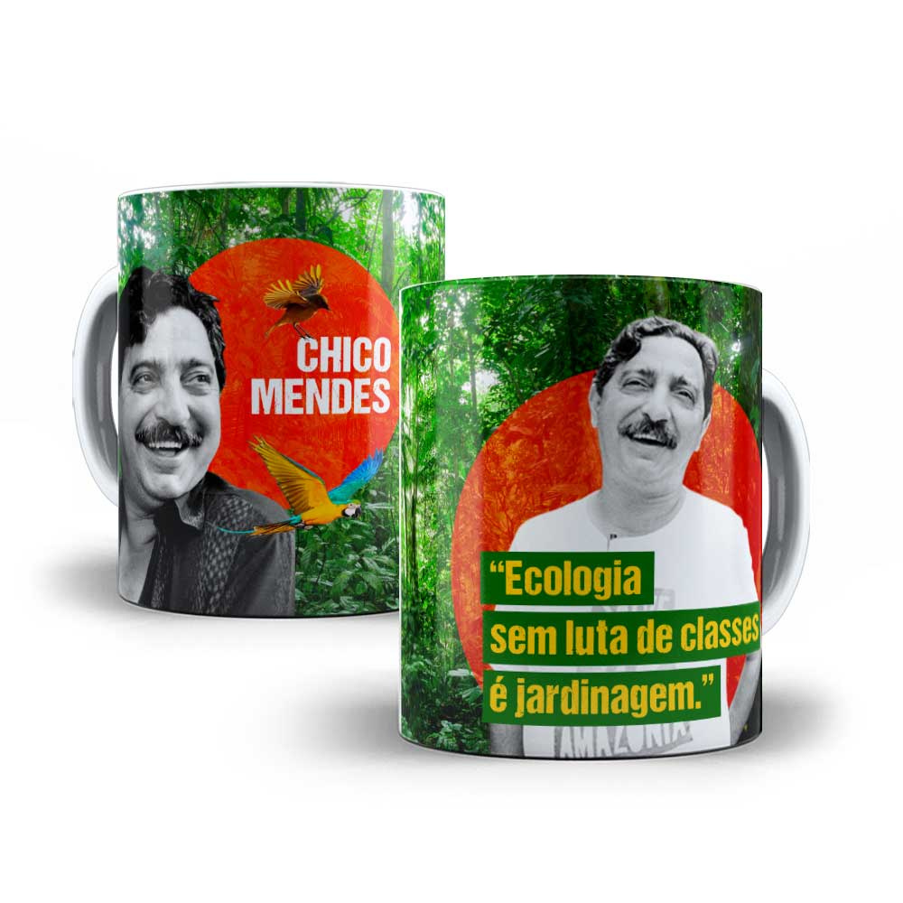 Caneca Chico Mendes Ecologia