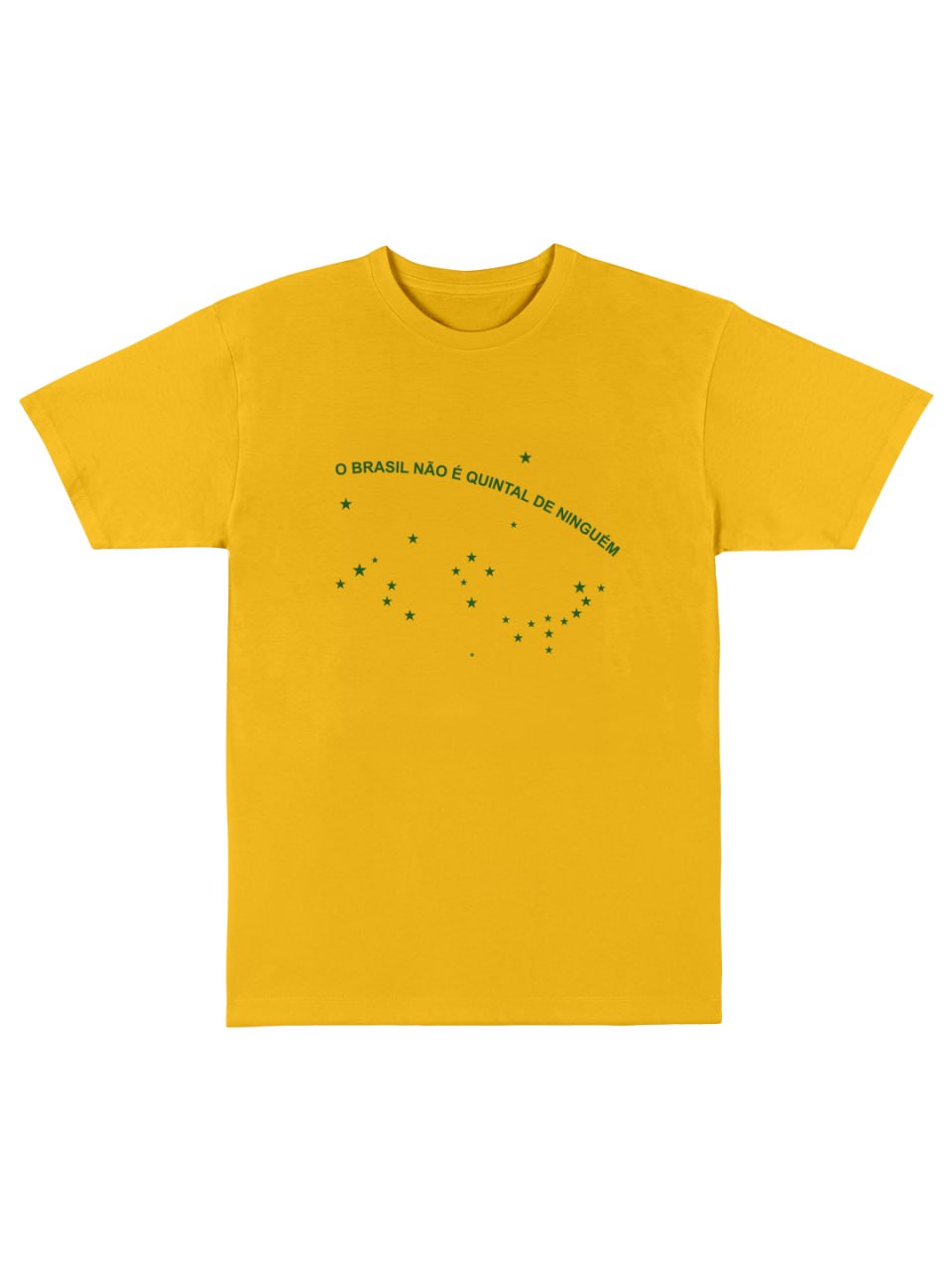 Camiseta Ninja BR Não é quintal de ninguém! (Estrelas)