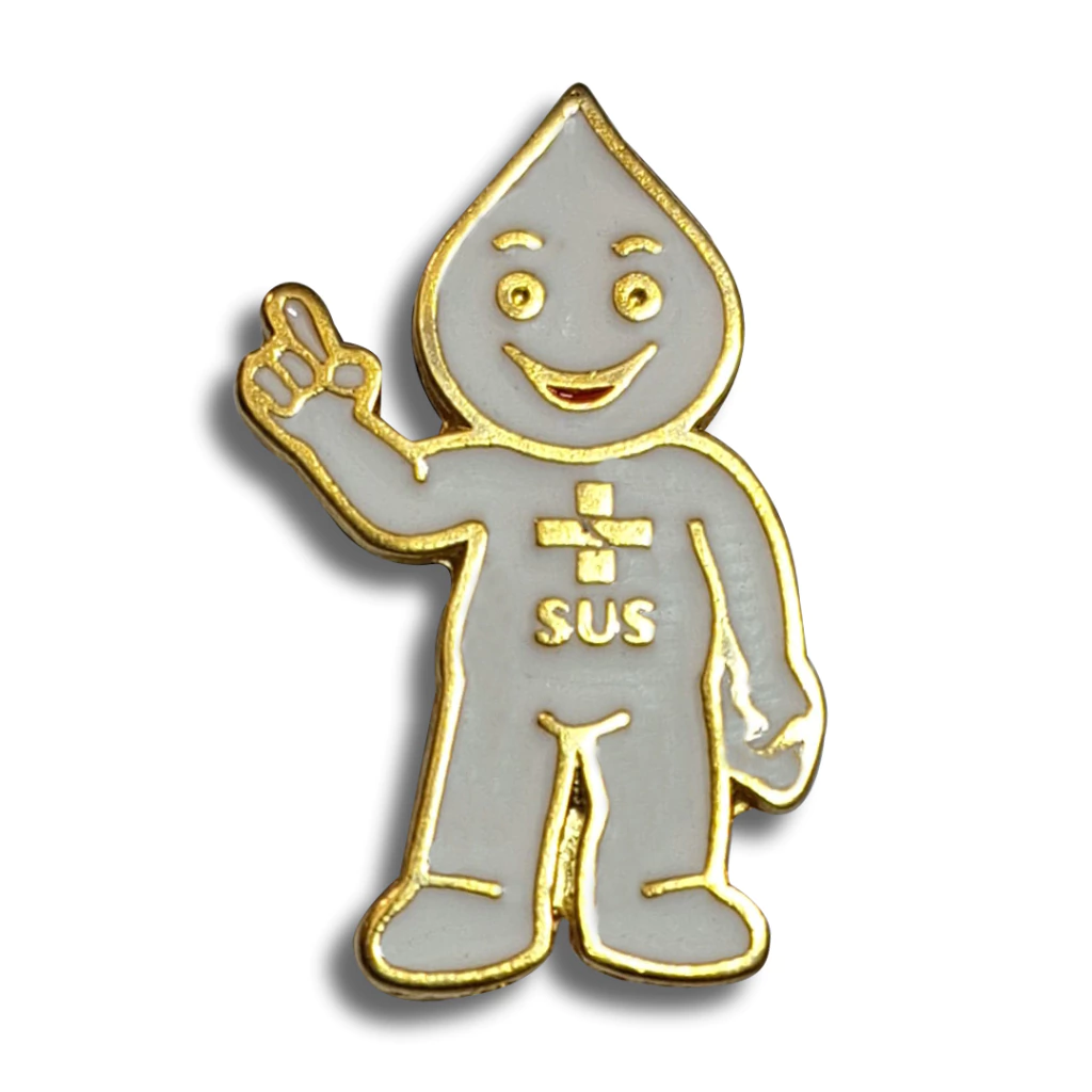 Pin Zé Gotinha SUS