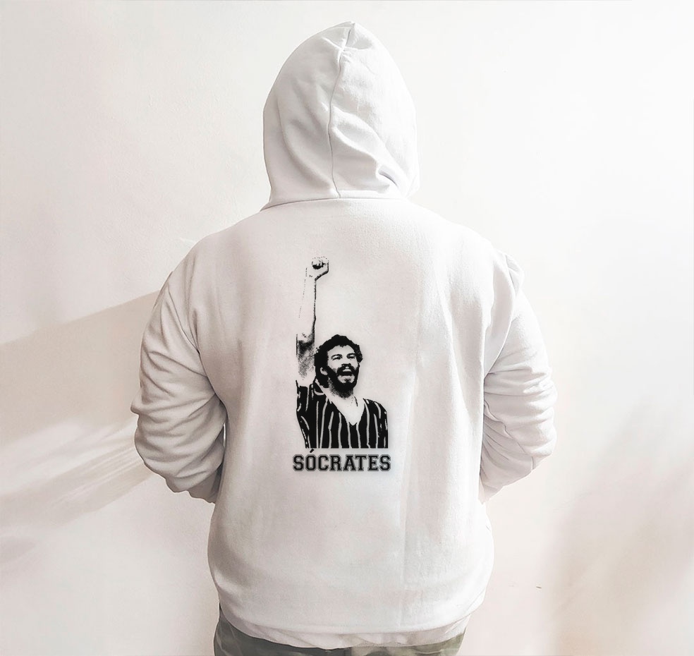 Moletom com capuz Doutor Sócrates