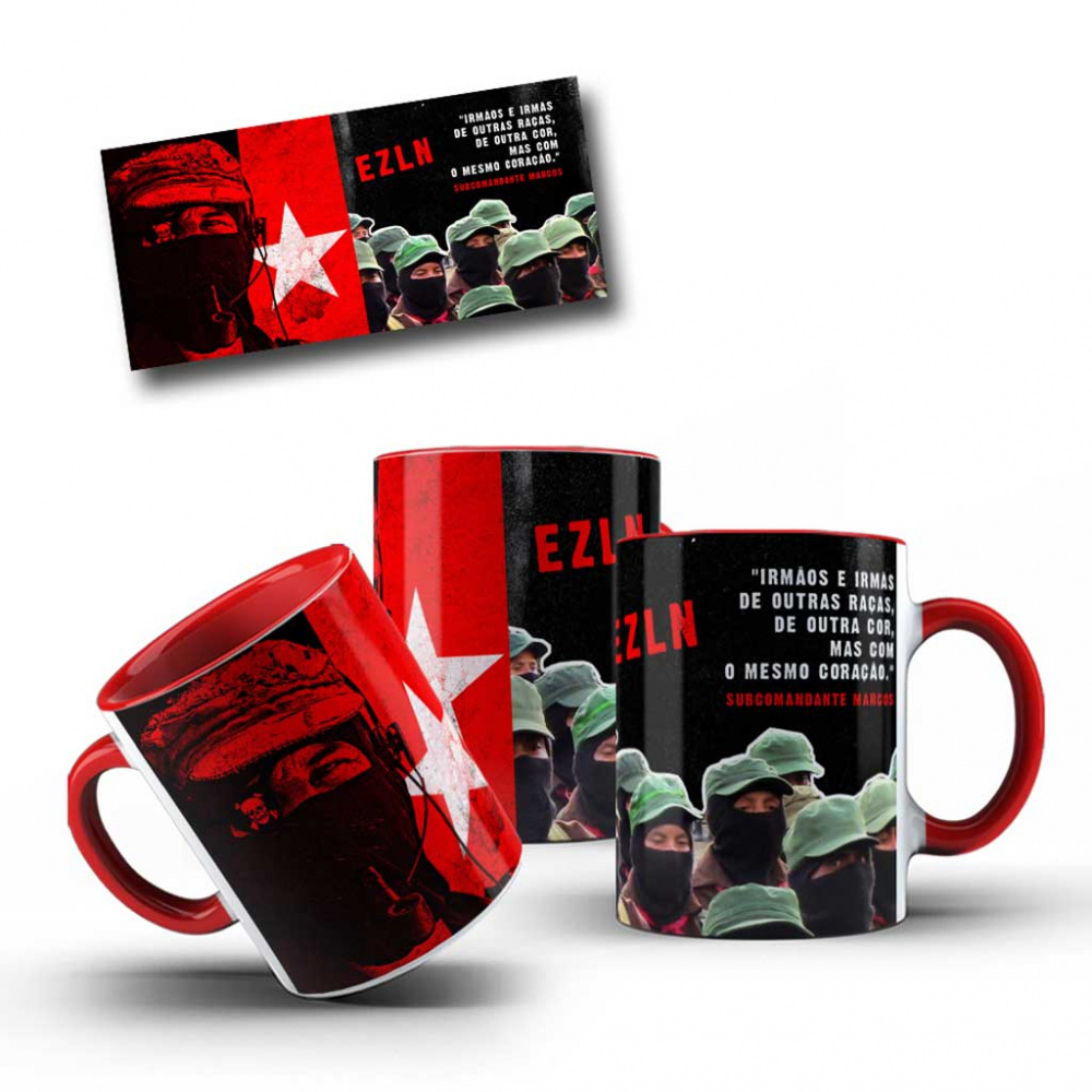 Caneca Ezln: Subcomandante Marcos