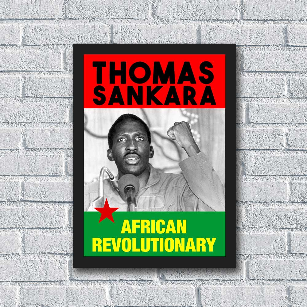 Quadro Thomas Sankara Burkina Faso Modelo 3