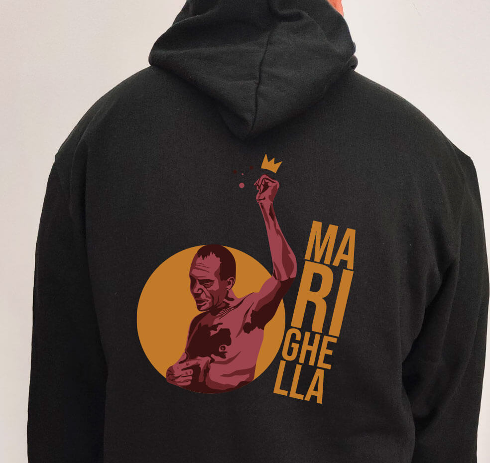 Moletom com capuz Carlos Marighella