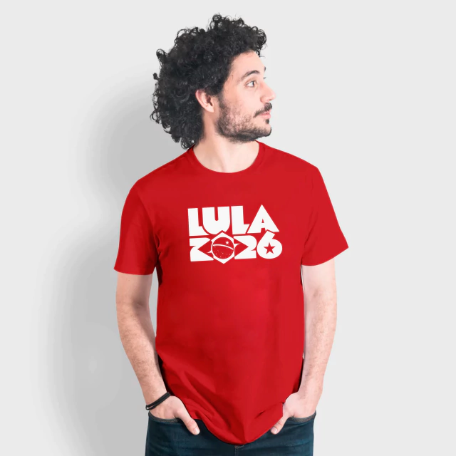 Camisa Lula 2026 (Unissex)