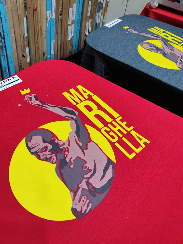 Camiseta infantil Carlos Marighella