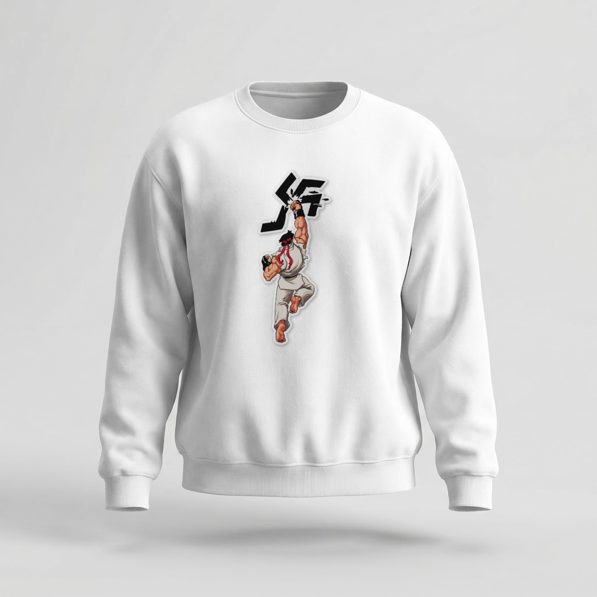 Blusa moletom careca Shoryuken no fascismo