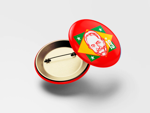 Botton Lula Brasil