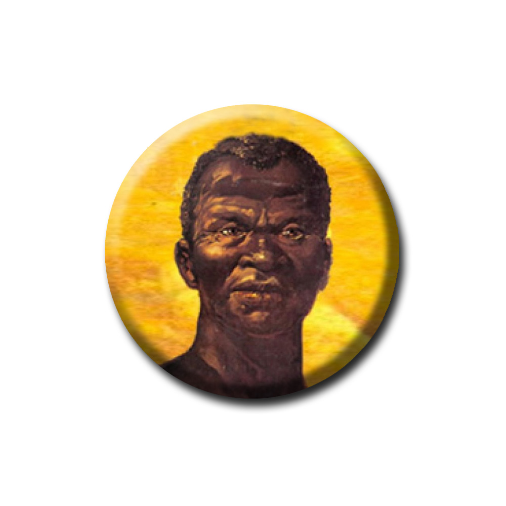 Botton Zumbi dos Palmares Movimento Negro