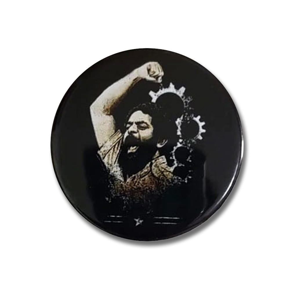 Botton Lula Operário Engrenagens