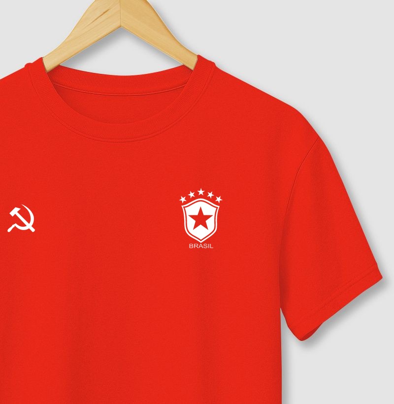 Camiseta Seleção Vermelha Brasil Copa