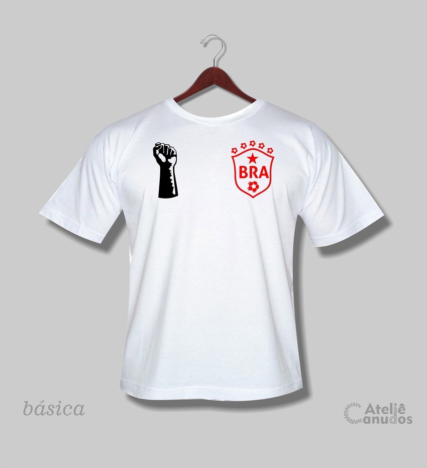 Camiseta Futebol Popular: vários modelos