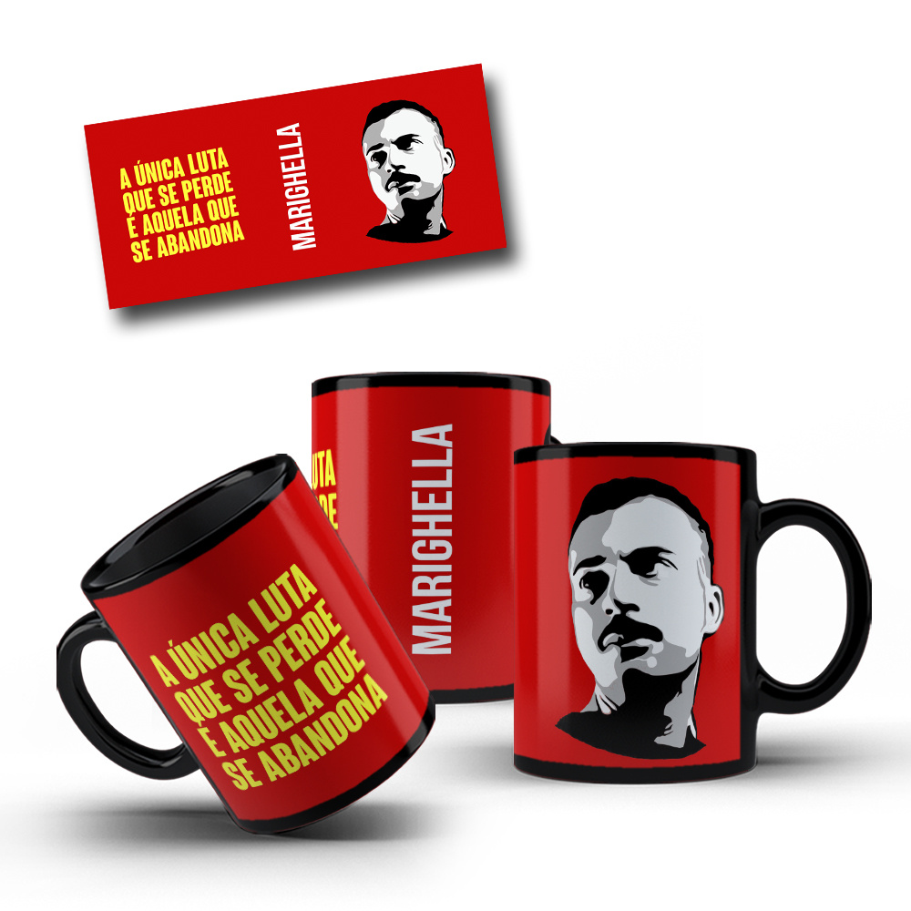 Caneca Carlos Marighella Modelo 1