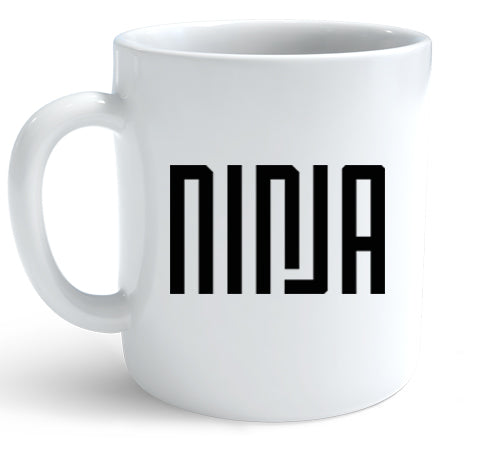 Mídia Ninja (Caneca): Type Reto