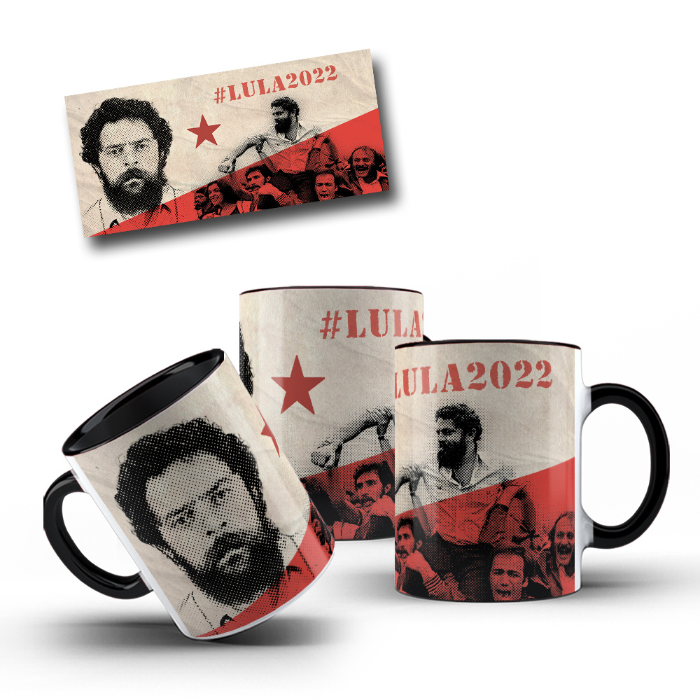 Caneca Lula 2022: Modelo 04