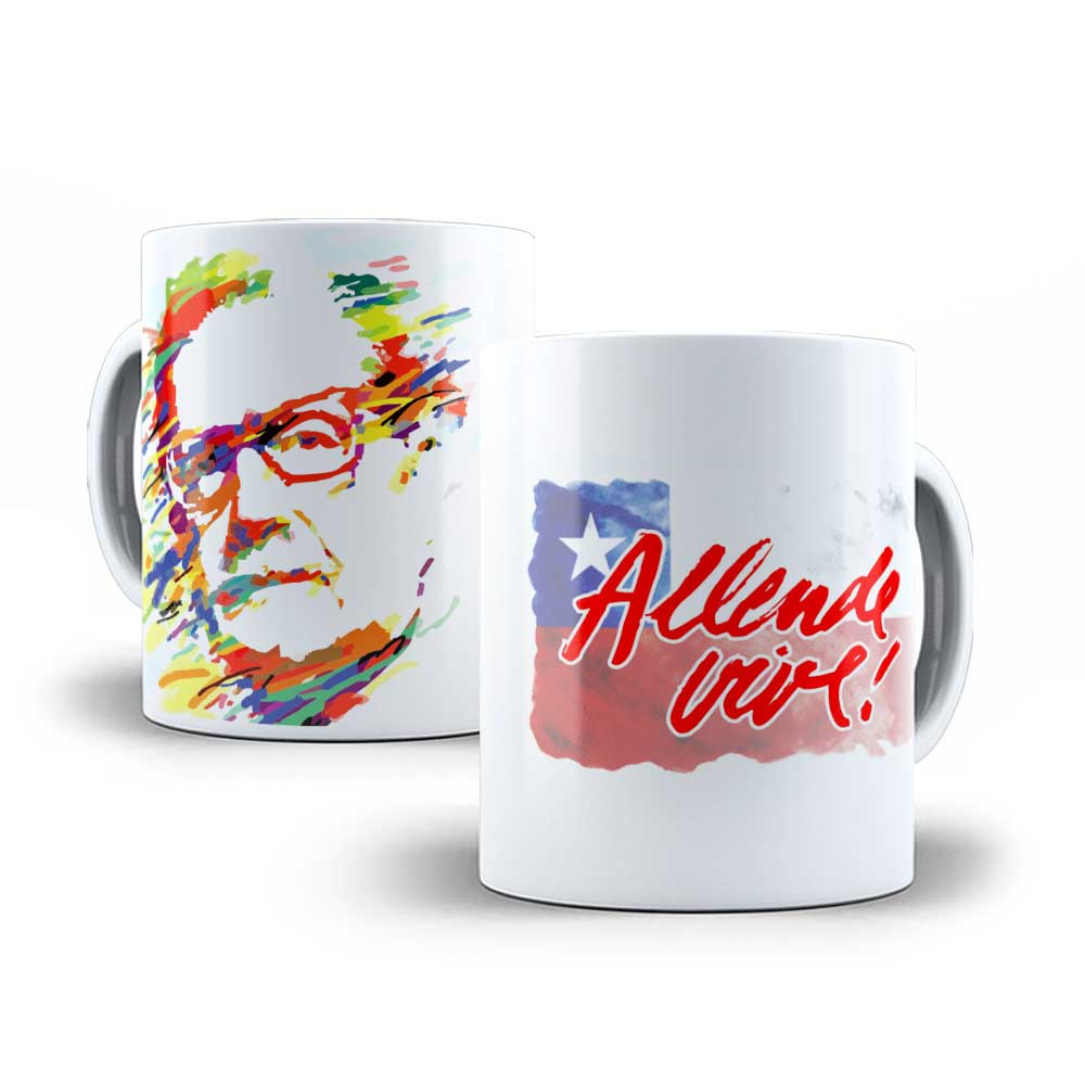 Caneca Salvador Allende Chile Modelo 2