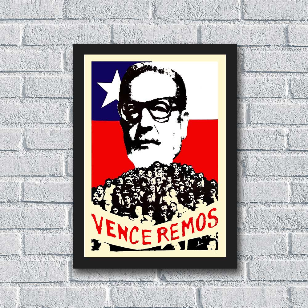 Quadro Salvador Allende Modelo 1