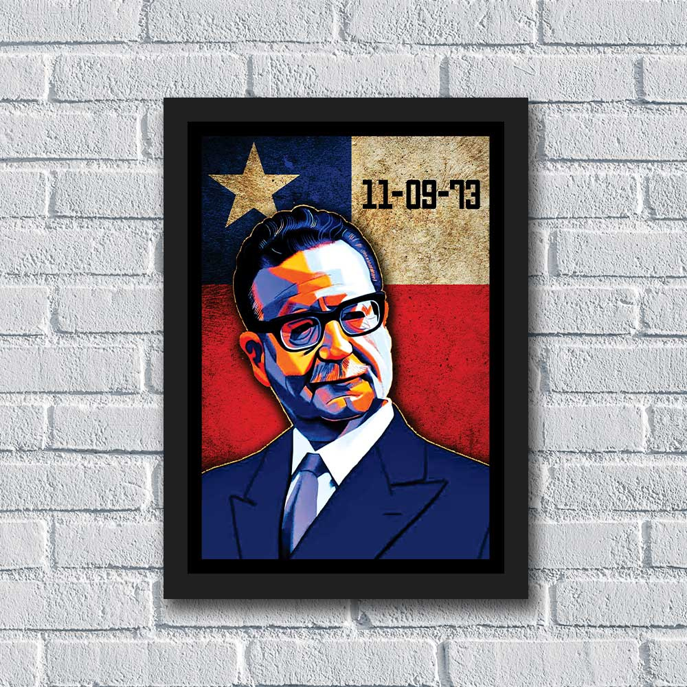 Quadro Salvador Allende Modelo 3